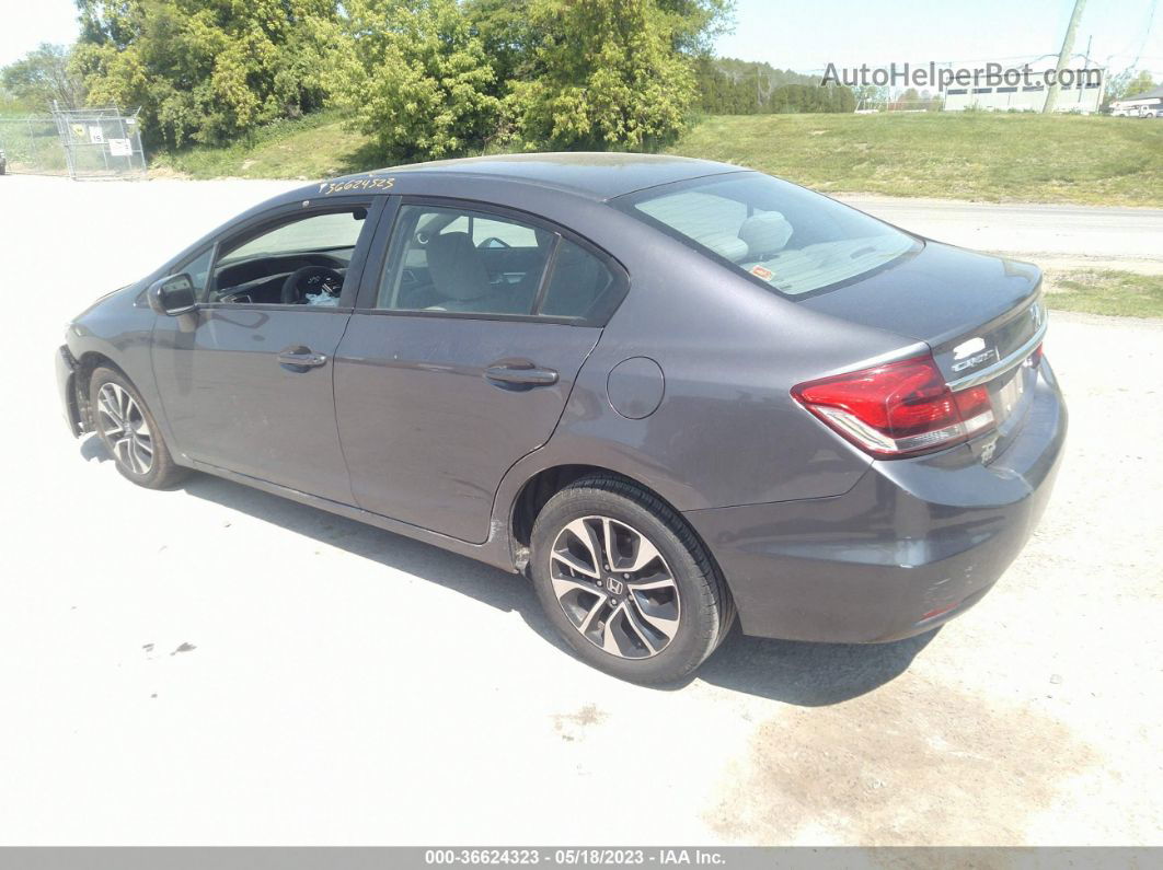 2015 Honda Civic Ex Серый vin: 19XFB2F83FE286441