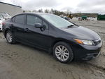 2012 Honda Civic Ex Black vin: 19XFB2F84CE034547