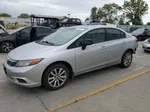 2012 Honda Civic Ex Silver vin: 19XFB2F84CE330362