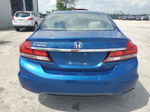 2013 Honda Civic Ex Blue vin: 19XFB2F84DE054413