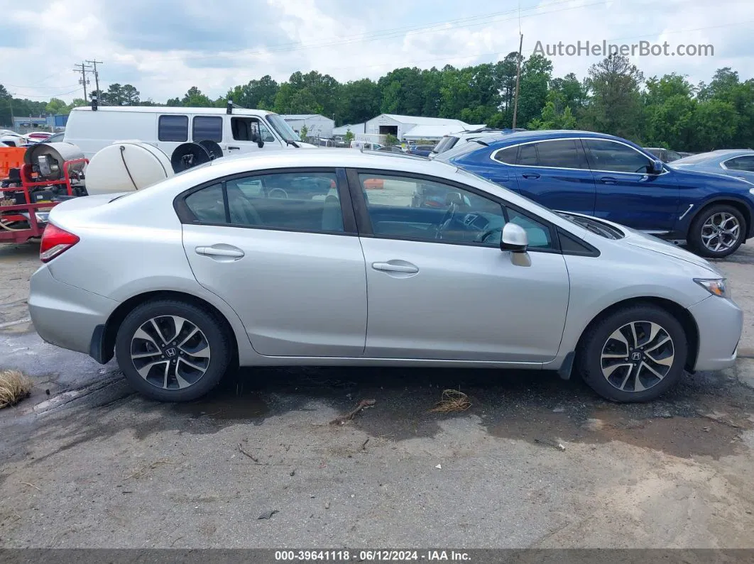 2013 Honda Civic Ex Silver vin: 19XFB2F84DE082227