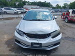 2013 Honda Civic Ex Серебряный vin: 19XFB2F84DE082227