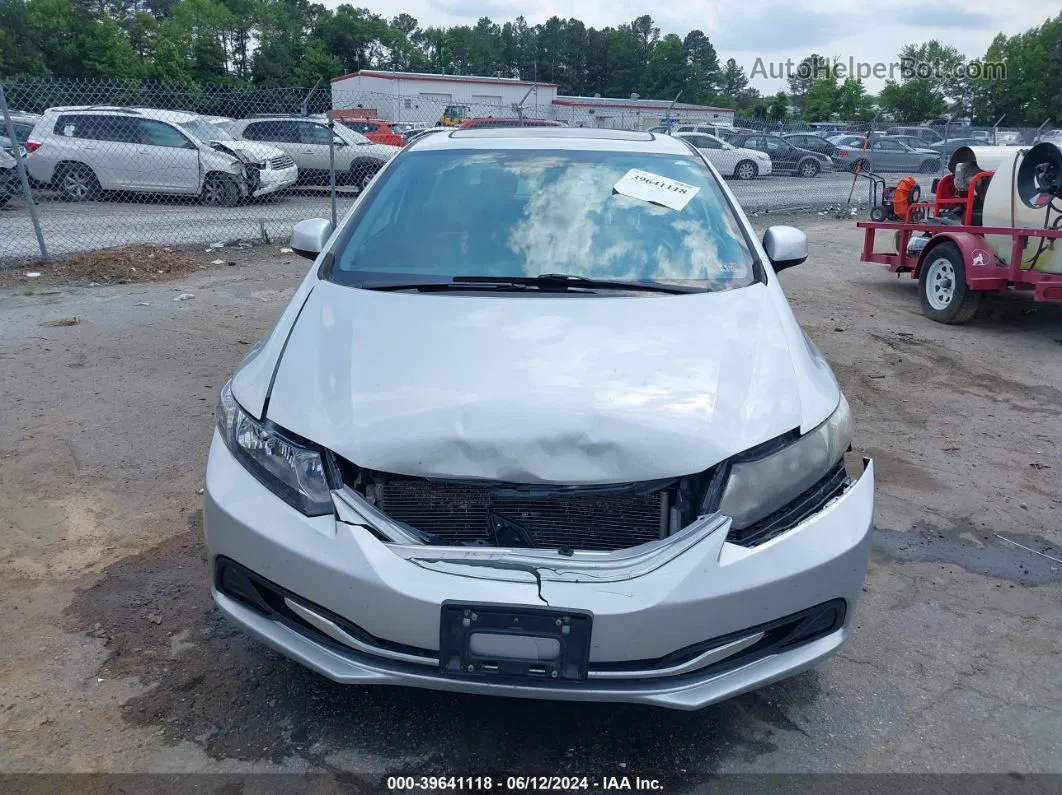 2013 Honda Civic Ex Silver vin: 19XFB2F84DE082227