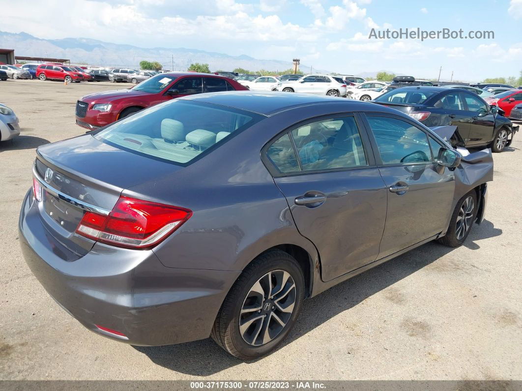 2014 Honda Civic Sedan Ex Оловянный vin: 19XFB2F84EE233195