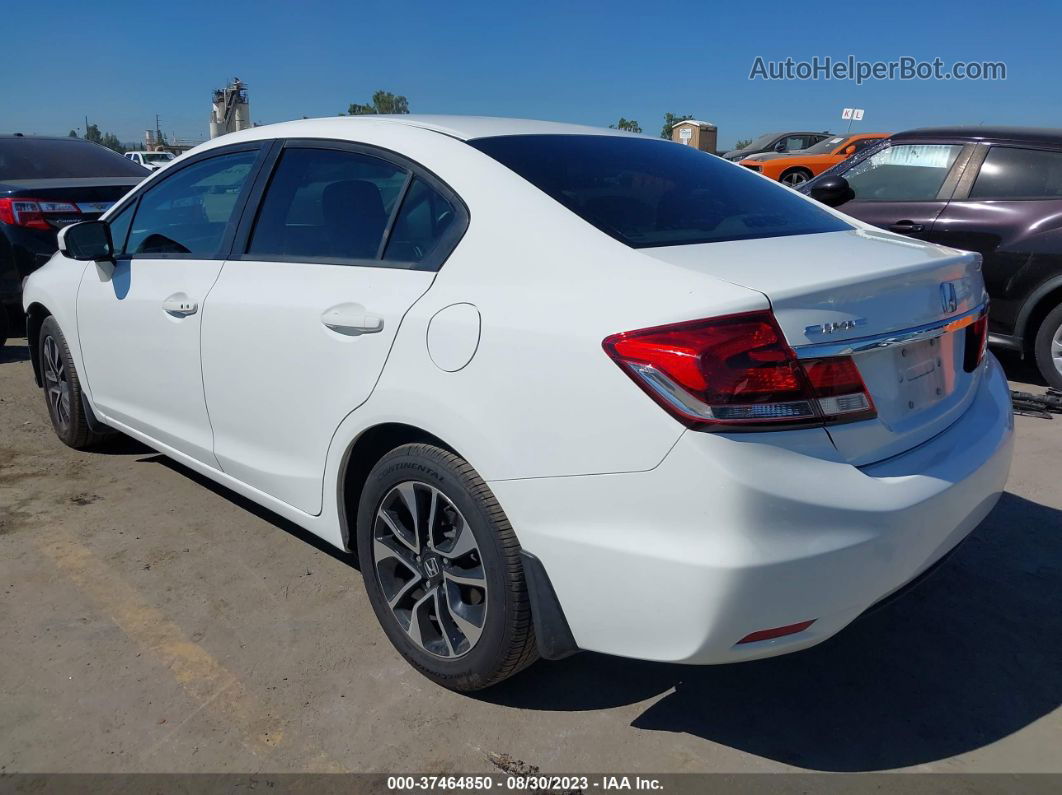 2014 Honda Civic Sedan Ex White vin: 19XFB2F84EE233682