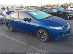 2014 Honda Civic Sedan Ex Blue vin: 19XFB2F84EE259845