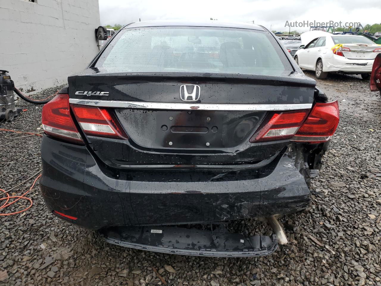 2014 Honda Civic Ex Black vin: 19XFB2F84EE272658