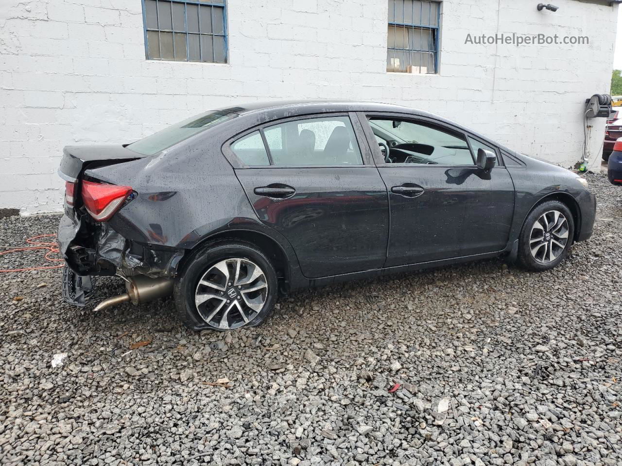 2014 Honda Civic Ex Черный vin: 19XFB2F84EE272658