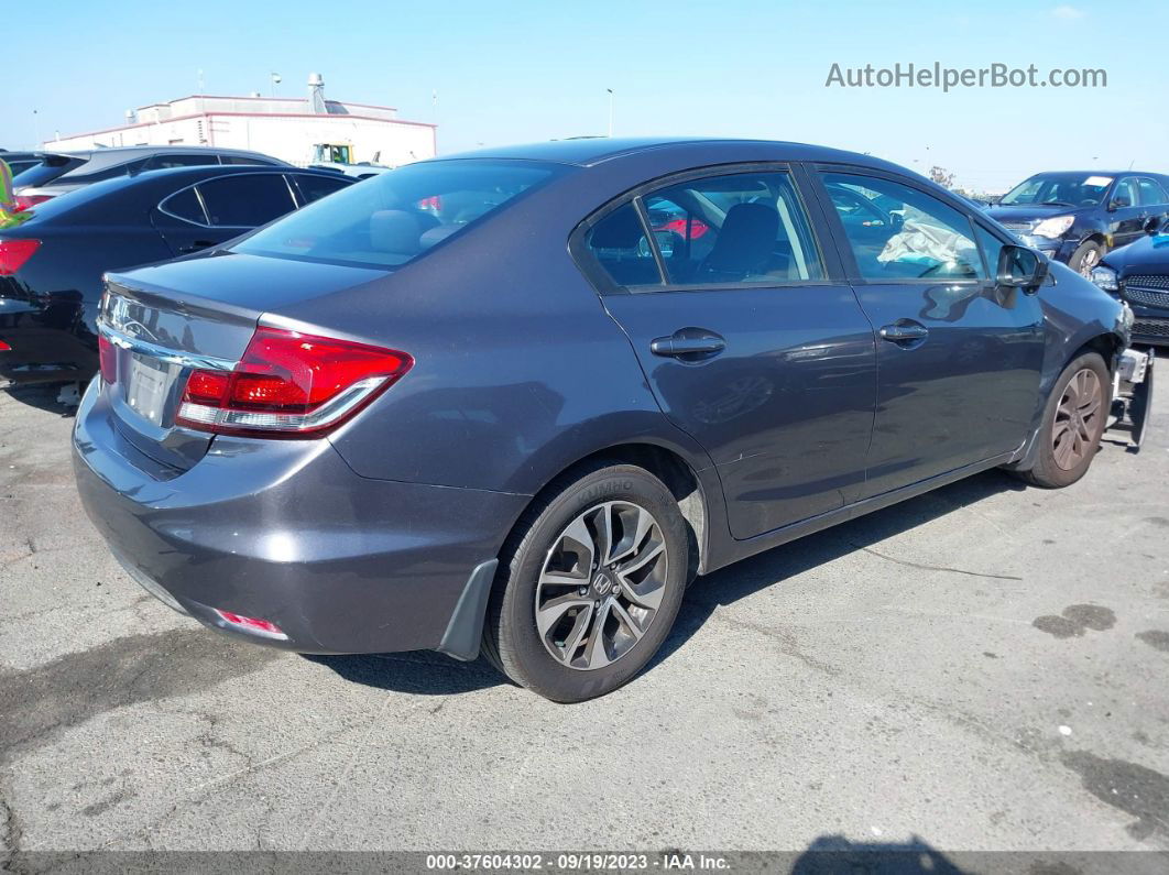 2015 Honda Civic Sedan Ex Gray vin: 19XFB2F84FE246191