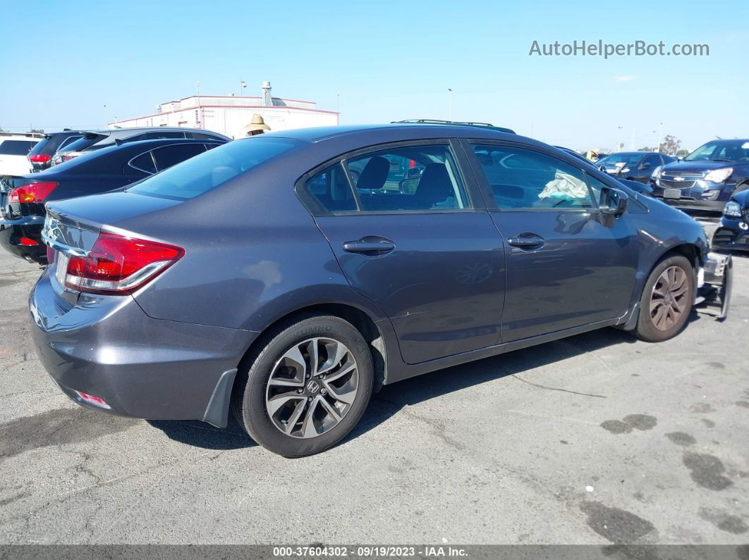 2015 Honda Civic Sedan Ex Gray vin: 19XFB2F84FE246191