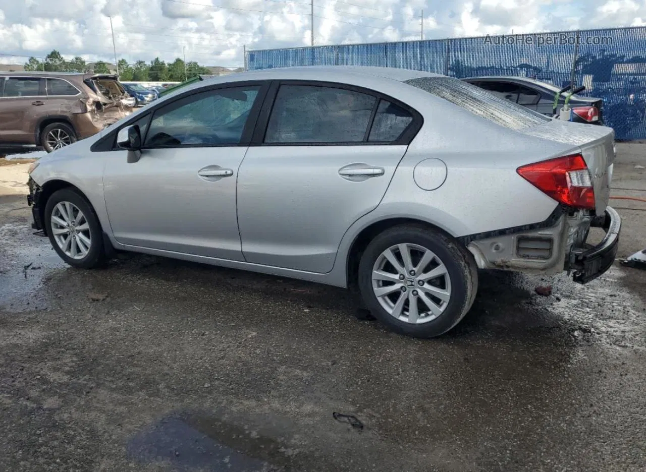 2012 Honda Civic Ex Silver vin: 19XFB2F85CE110485