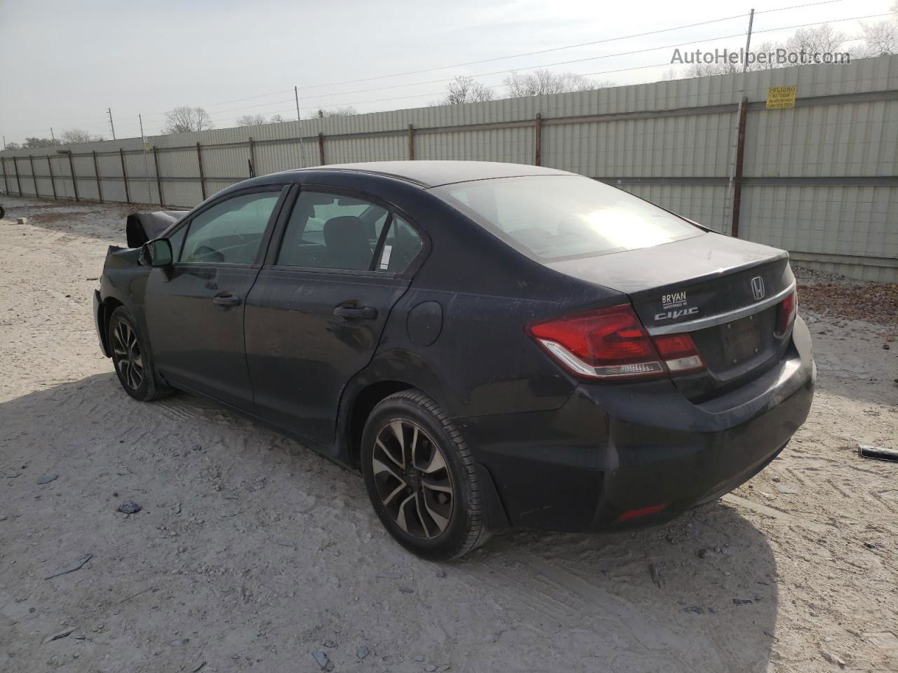 2013 Honda Civic Ex Black vin: 19XFB2F85DE091261