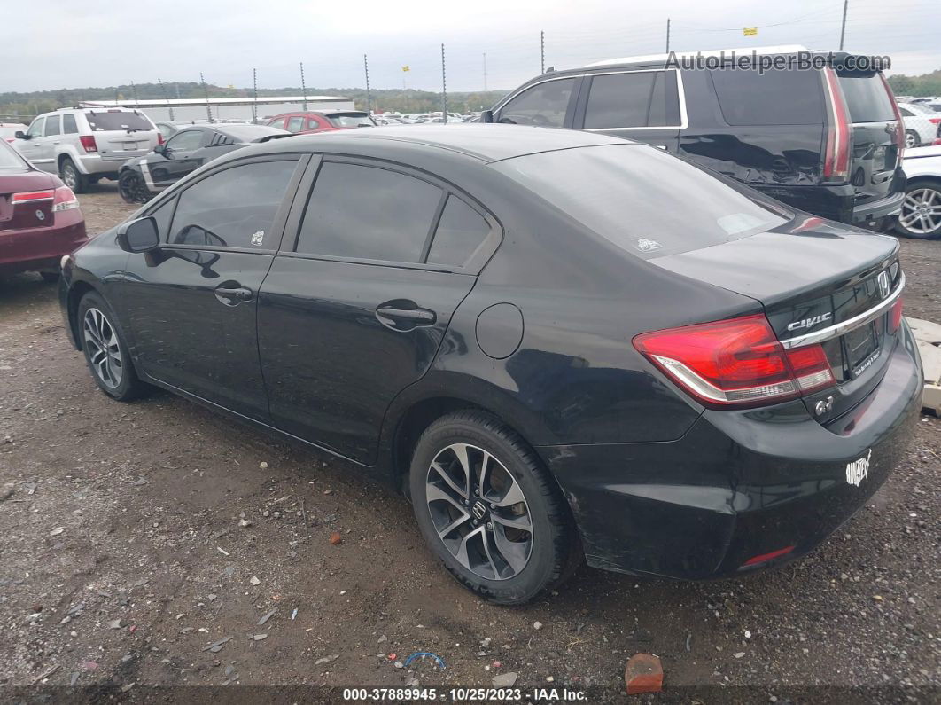 2014 Honda Civic Ex Черный vin: 19XFB2F85EE041932