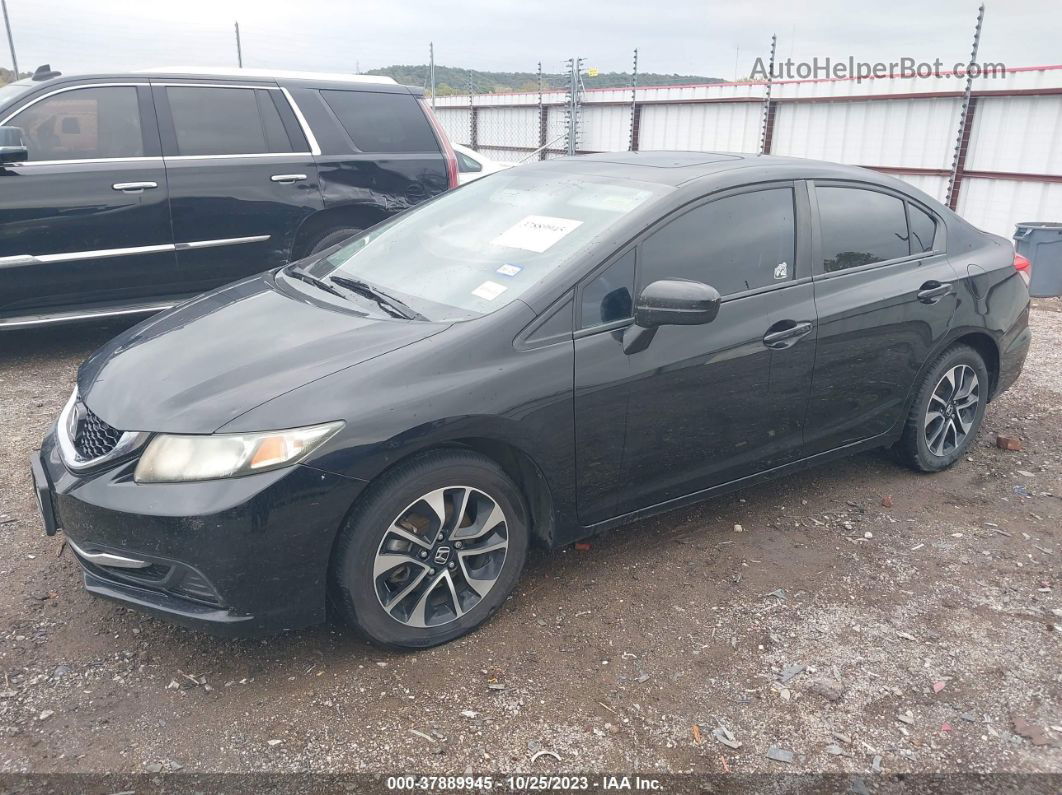 2014 Honda Civic Ex Black vin: 19XFB2F85EE041932