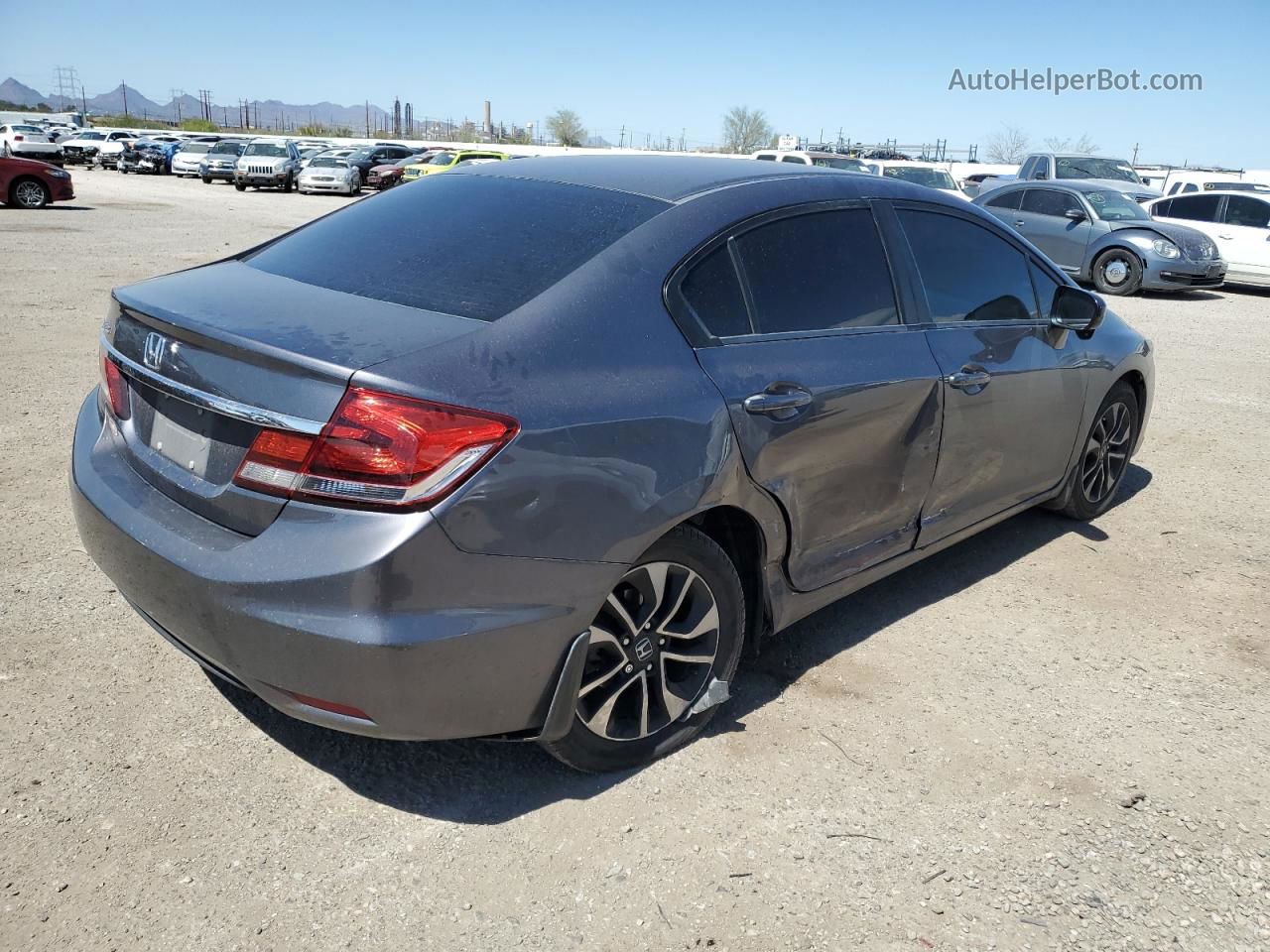 2015 Honda Civic Ex Charcoal vin: 19XFB2F85FE004185