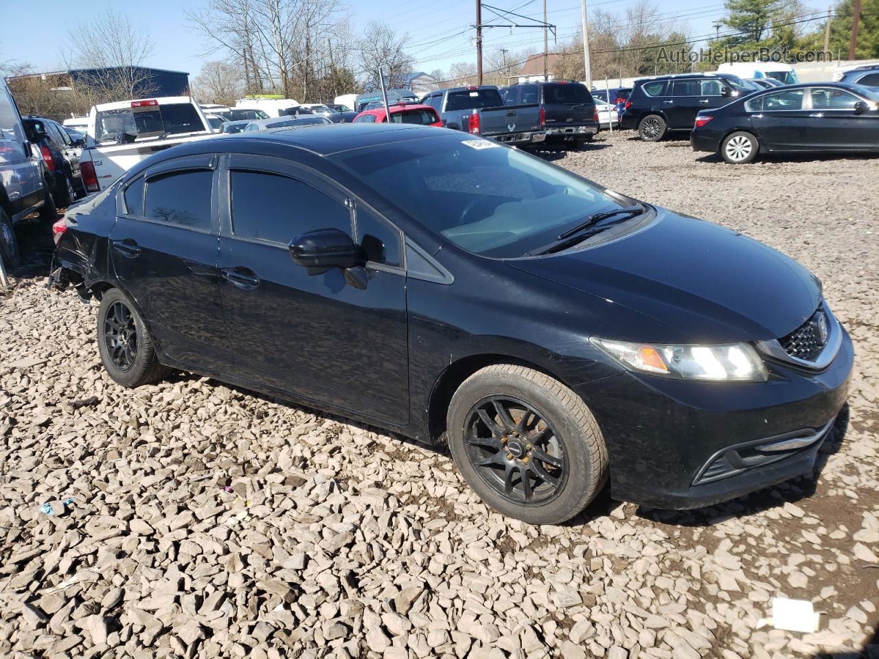 2015 Honda Civic Ex Black vin: 19XFB2F85FE201003