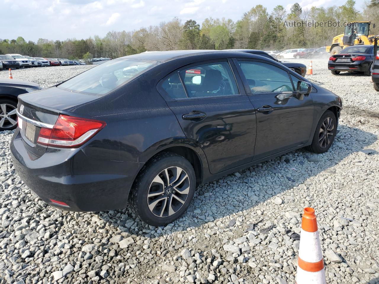 2015 Honda Civic Ex Black vin: 19XFB2F85FE244448