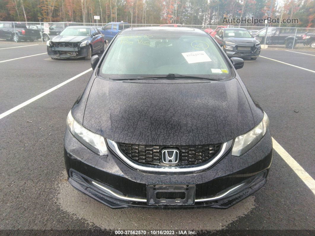 2015 Honda Civic Sedan Ex Черный vin: 19XFB2F85FE261640