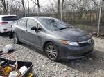 2012 Honda Civic Ex Gray vin: 19XFB2F86CE096161