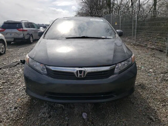 2012 Honda Civic Ex Gray vin: 19XFB2F86CE096161