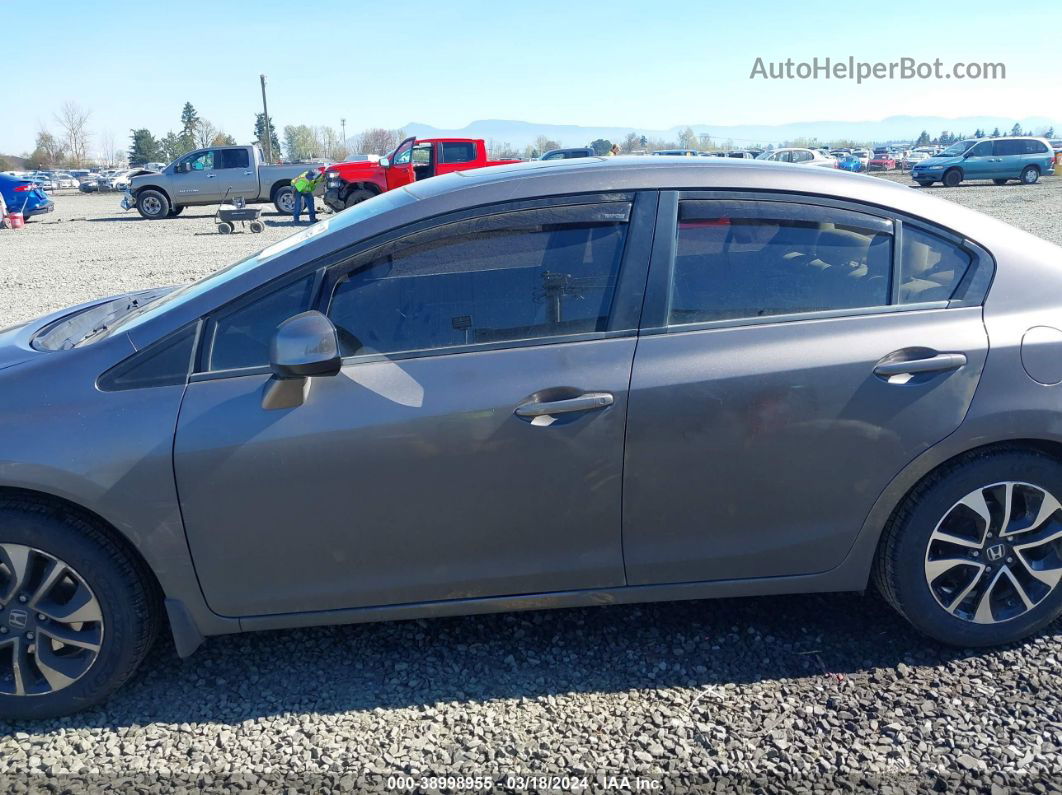 2013 Honda Civic Ex Gray vin: 19XFB2F86DE236680