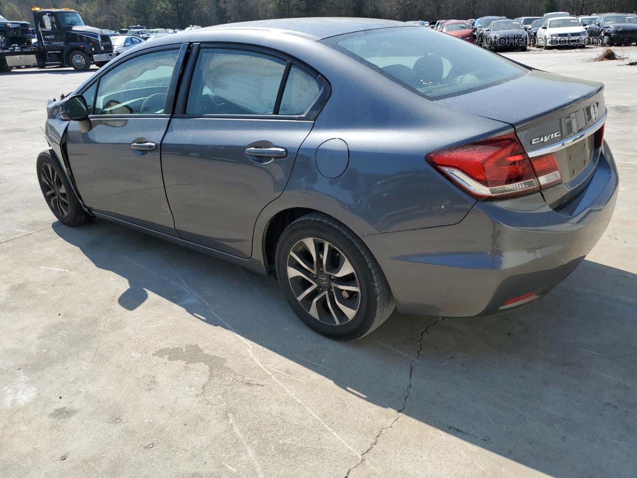 2013 Honda Civic Ex Gray vin: 19XFB2F86DE261658