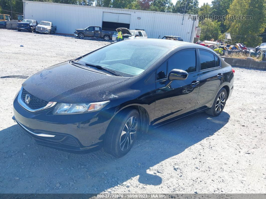 2014 Honda Civic Ex Черный vin: 19XFB2F86EE010494