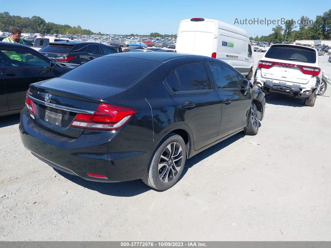 2014 Honda Civic Ex Black vin: 19XFB2F86EE010494