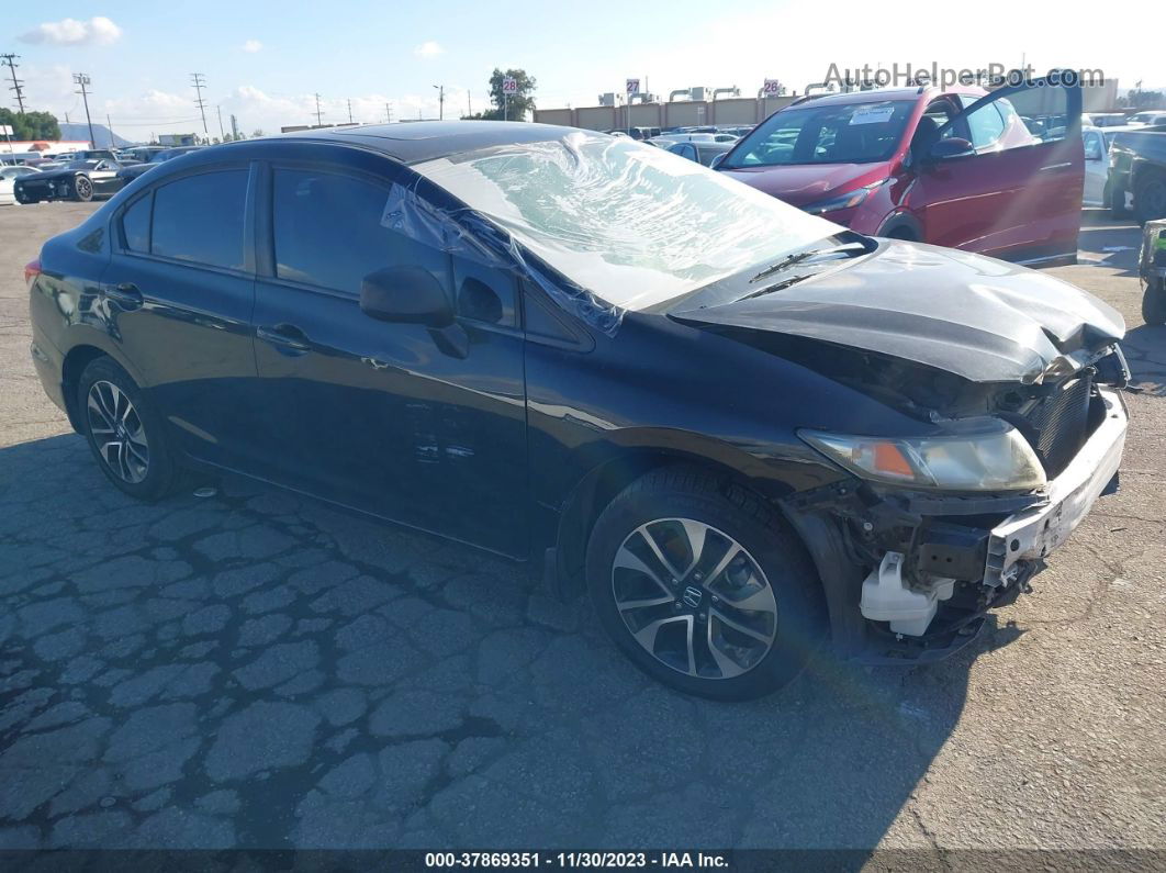 2014 Honda Civic Ex Black vin: 19XFB2F86EE204278