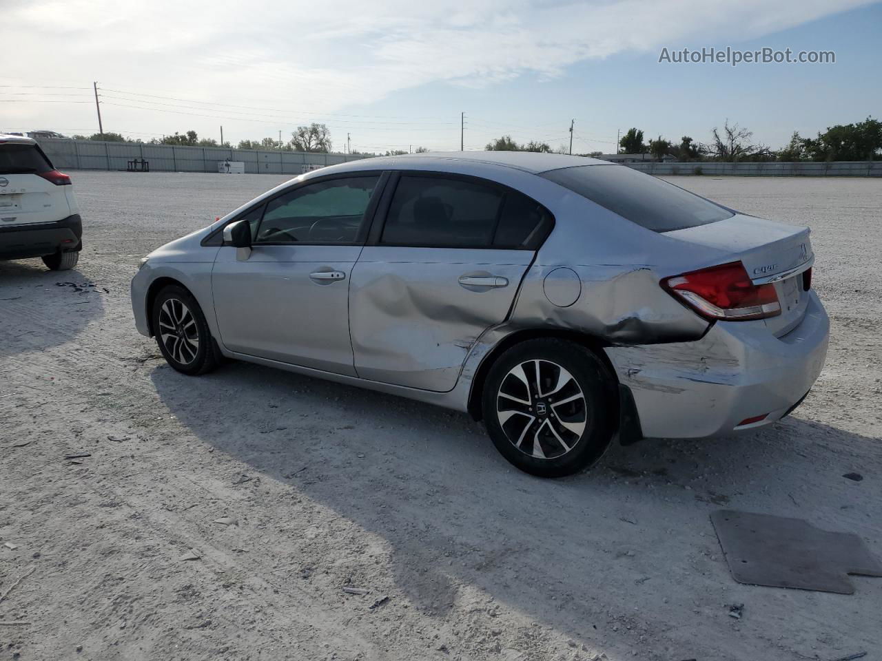 2015 Honda Civic Ex Silver vin: 19XFB2F86FE010156