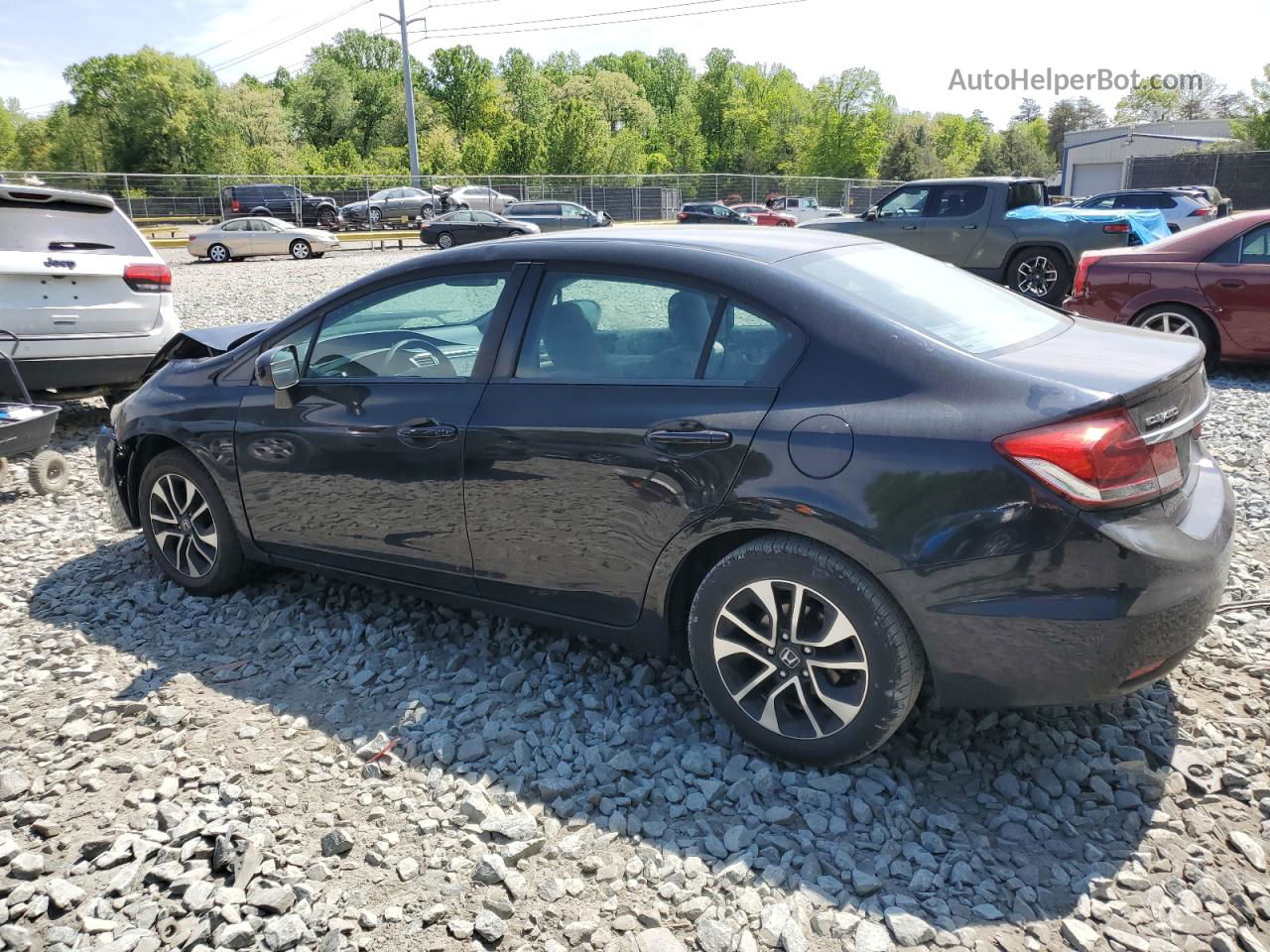 2015 Honda Civic Ex Black vin: 19XFB2F86FE012425