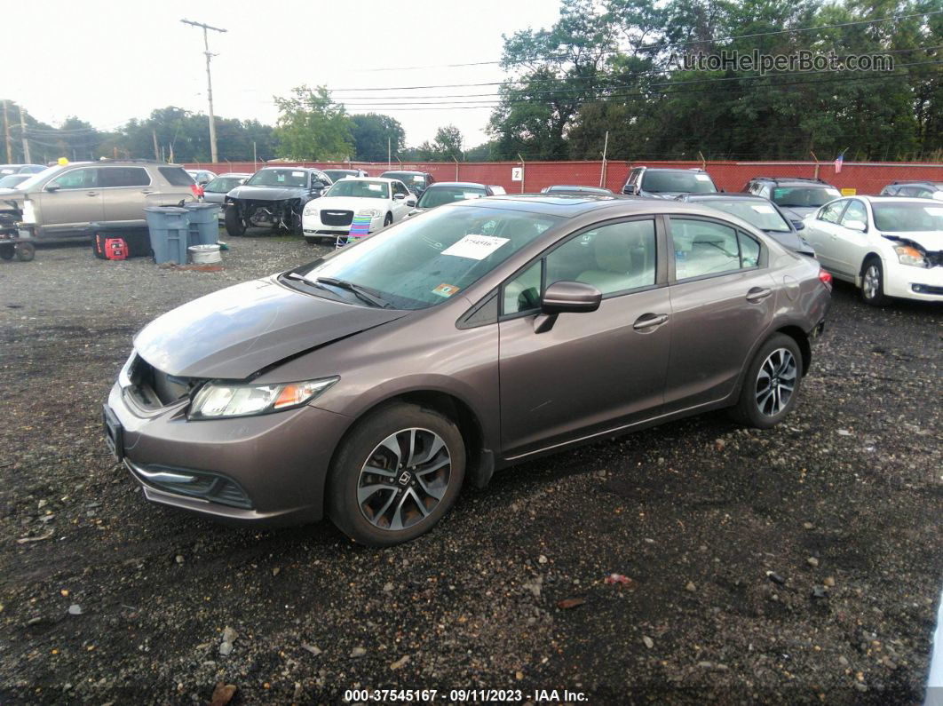 2015 Honda Civic Ex Gray vin: 19XFB2F86FE210082