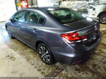 2015 Honda Civic Sedan Ex Gray vin: 19XFB2F86FE235886