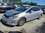 2012 Honda Civic Ex Silver vin: 19XFB2F87CE032159