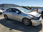 2012 Honda Civic Ex Silver vin: 19XFB2F87CE032159