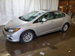 2012 Honda Civic Ex Silver vin: 19XFB2F87CE330081