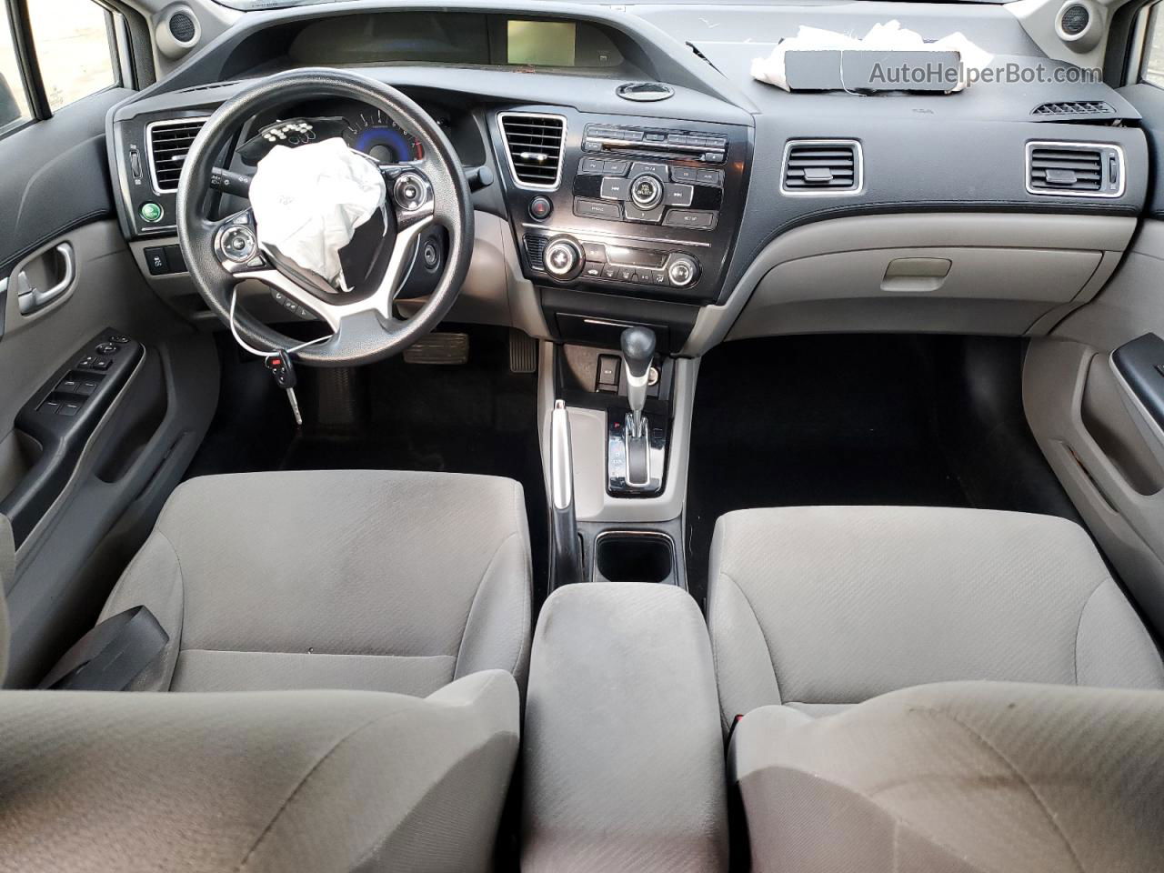 2013 Honda Civic Ex Серебряный vin: 19XFB2F87DE246344