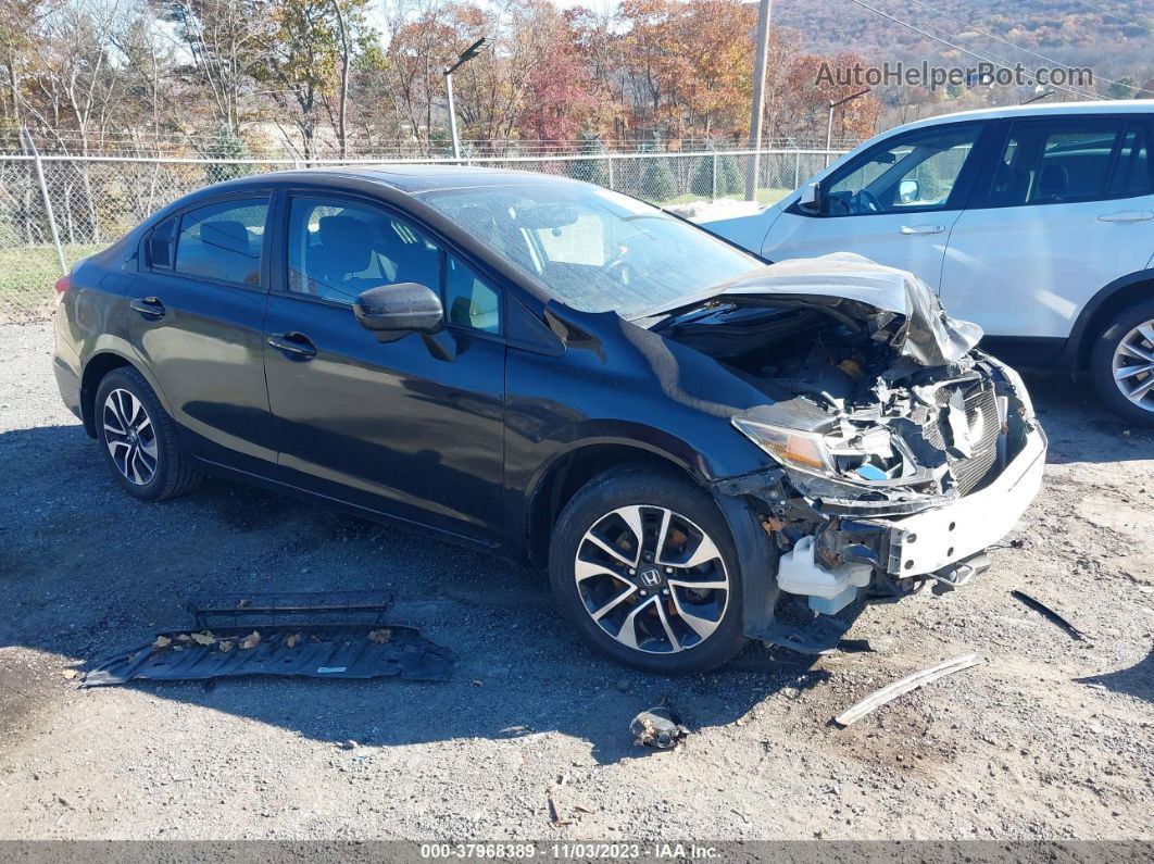 2014 Honda Civic Sedan Ex Black vin: 19XFB2F87EE062071