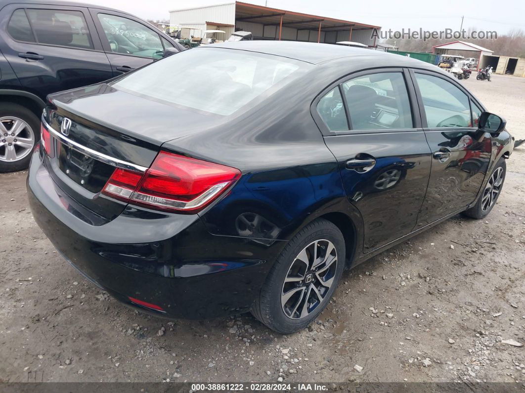 2014 Honda Civic Ex Черный vin: 19XFB2F87EE074222