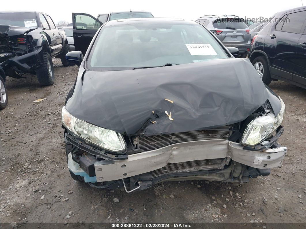 2014 Honda Civic Ex Черный vin: 19XFB2F87EE074222