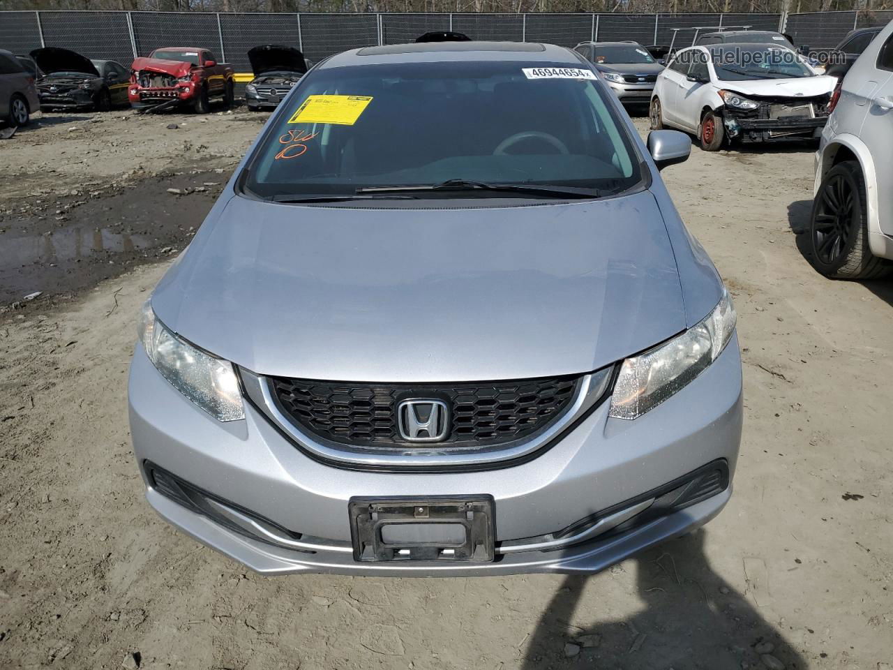 2014 Honda Civic Ex Серебряный vin: 19XFB2F87EE209134