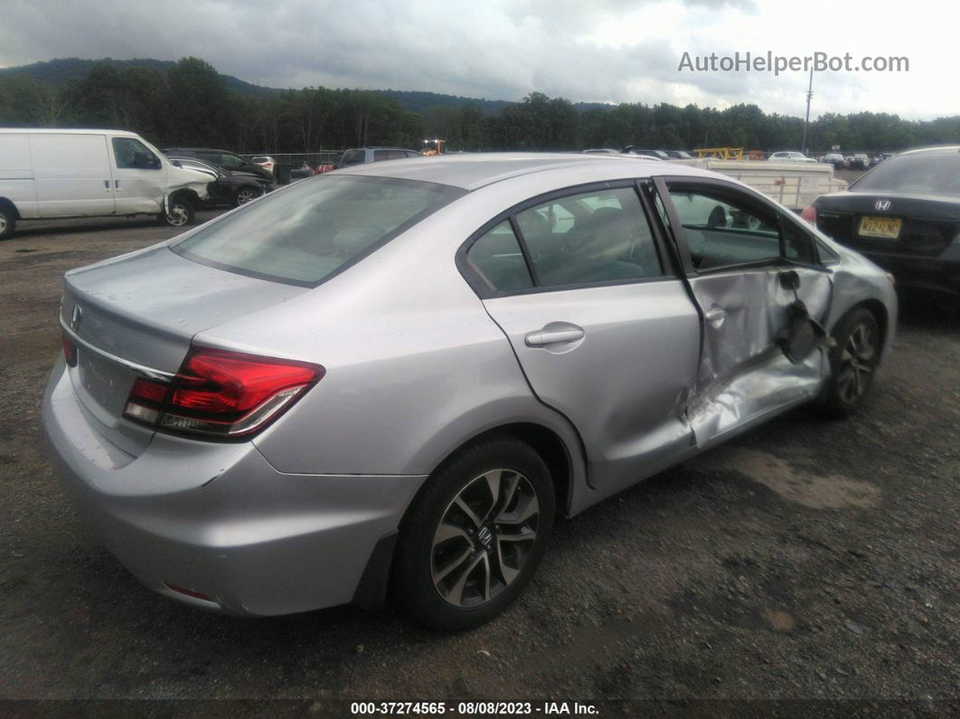 2015 Honda Civic Sedan Ex Silver vin: 19XFB2F87FE010165