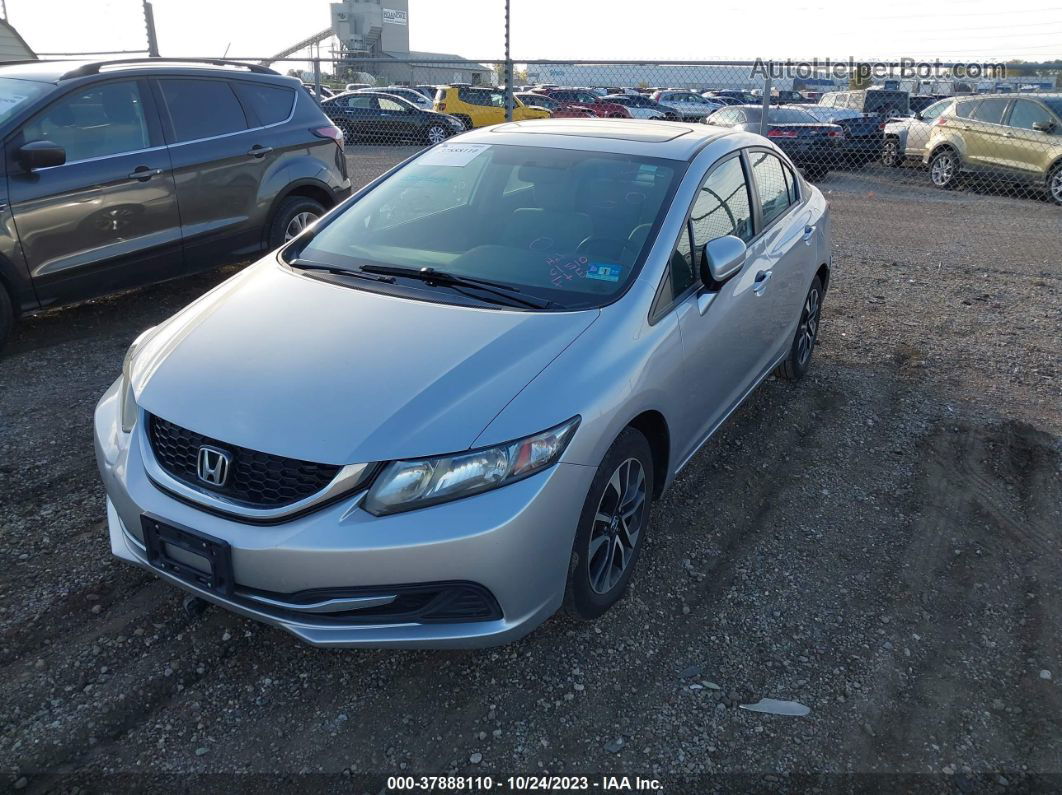 2015 Honda Civic Ex Silver vin: 19XFB2F87FE072472