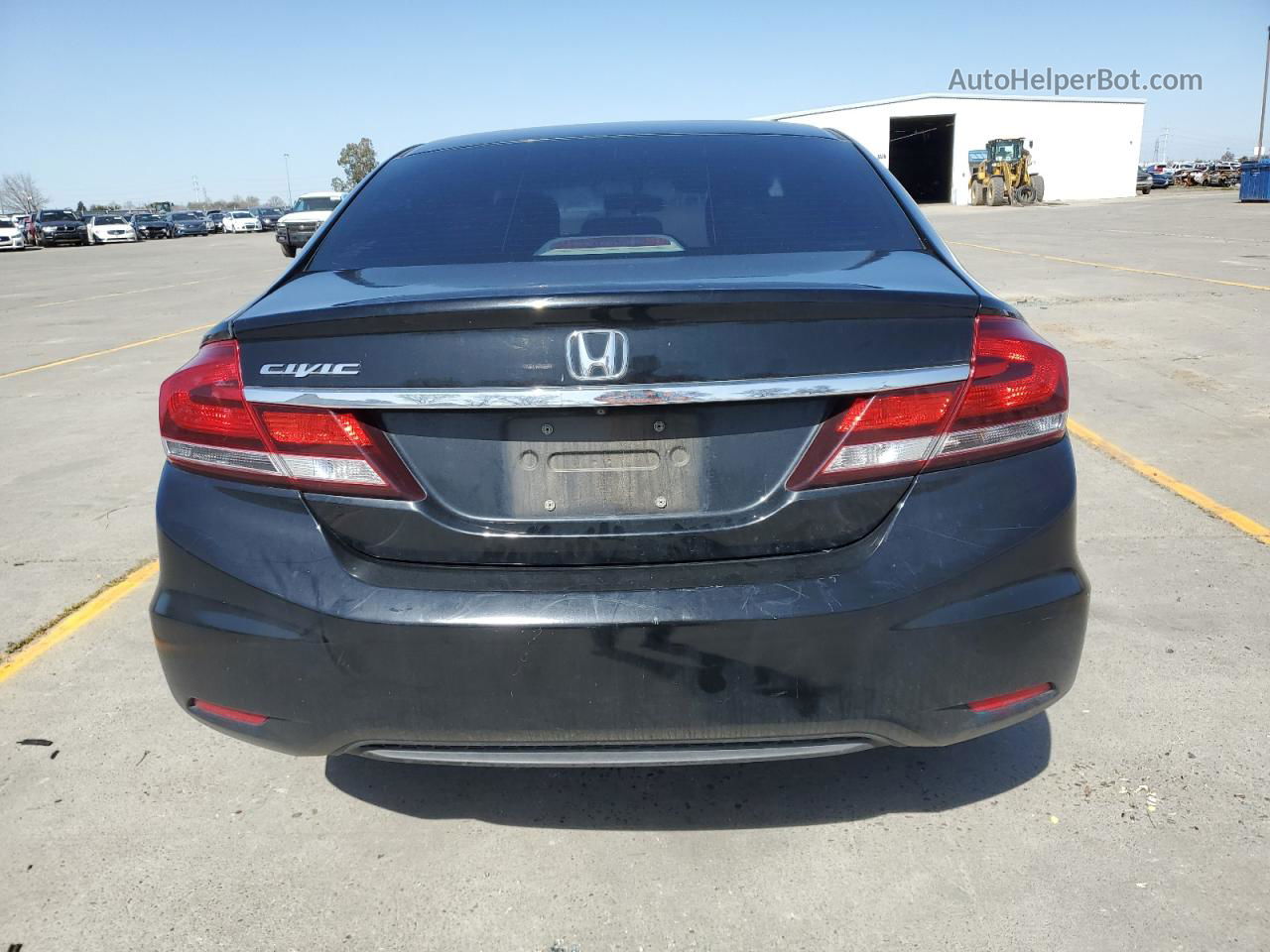 2015 Honda Civic Ex Черный vin: 19XFB2F87FE205179