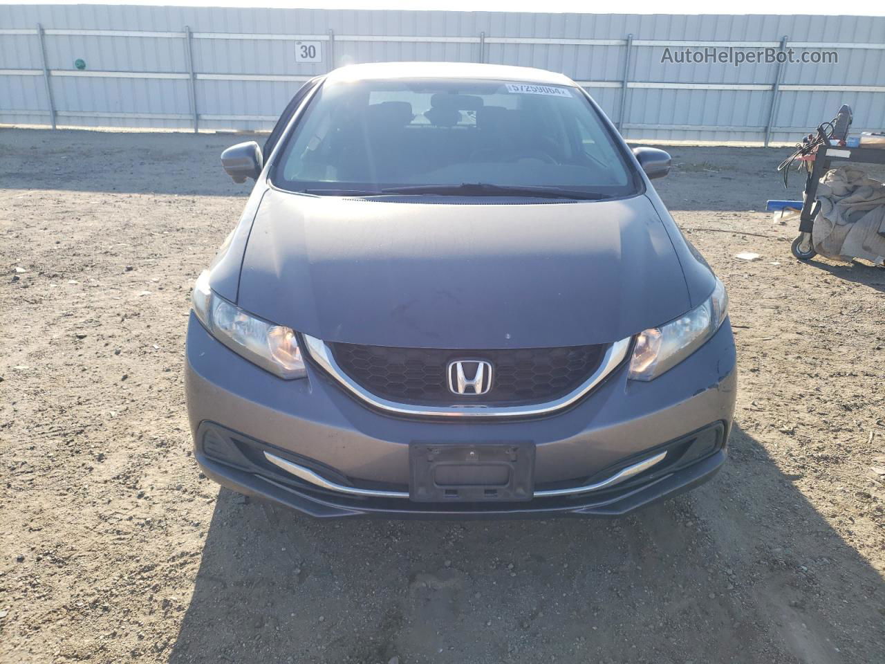 2015 Honda Civic Ex Gray vin: 19XFB2F87FE235699