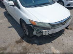 2012 Honda Civic Ex White vin: 19XFB2F88CE023938