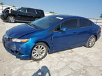 2012 Honda Civic Ex Blue vin: 19XFB2F88CE045423