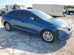 2012 Honda Civic Ex Blue vin: 19XFB2F88CE045423