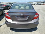 2012 Honda Civic Ex Gray vin: 19XFB2F88CE320370