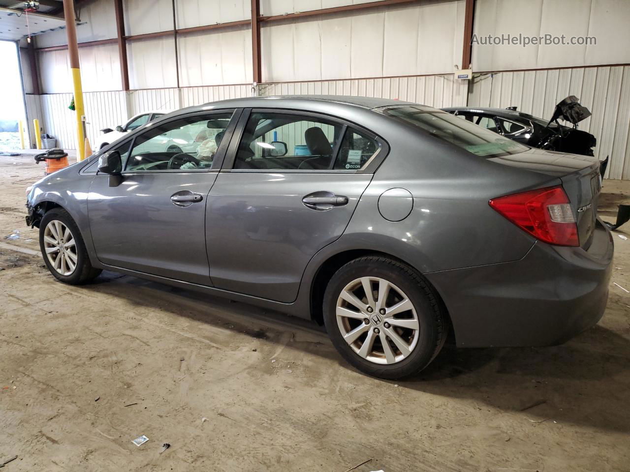 2012 Honda Civic Ex Gray vin: 19XFB2F88CE330400